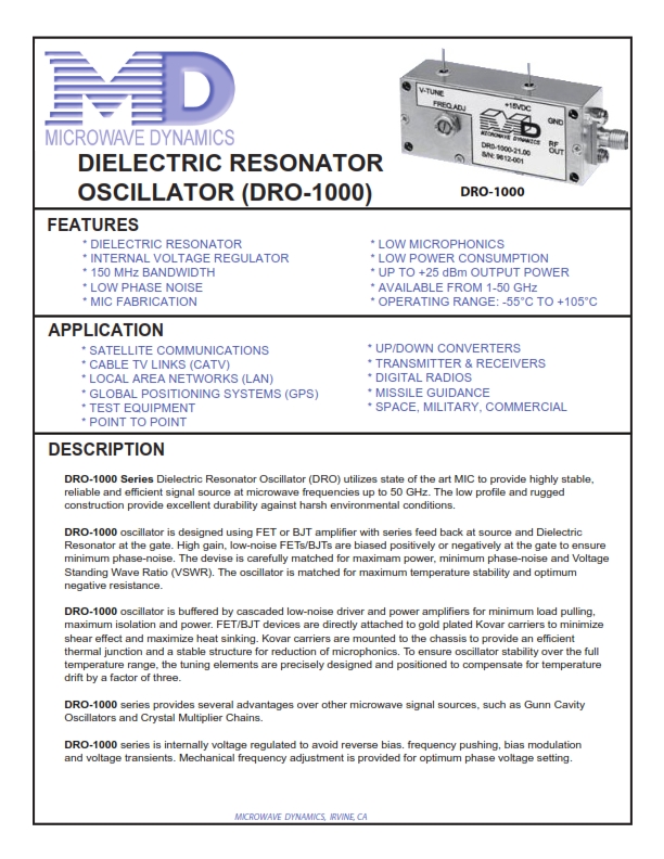 dielectric resonator oscillator smith chart